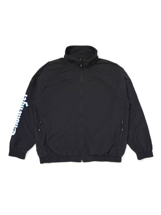 CHALLENGER ブラック ナイロンジャケット　アノラック CHALLENGER [チャレンジャー] PACKABLE NYLON ANORAK パッカブル