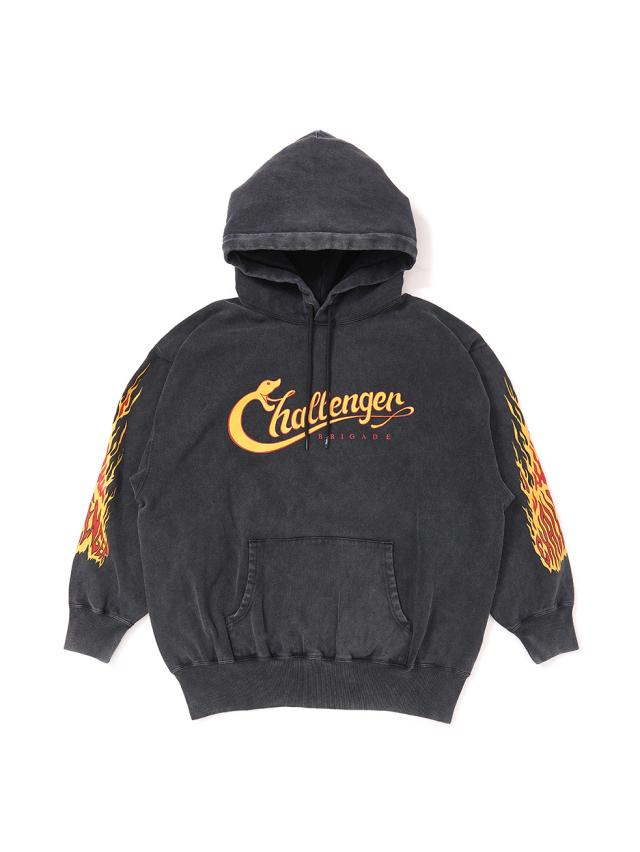 CHALLENGER 「SNAKING LOGO HOODIE」 スウェットフーディー