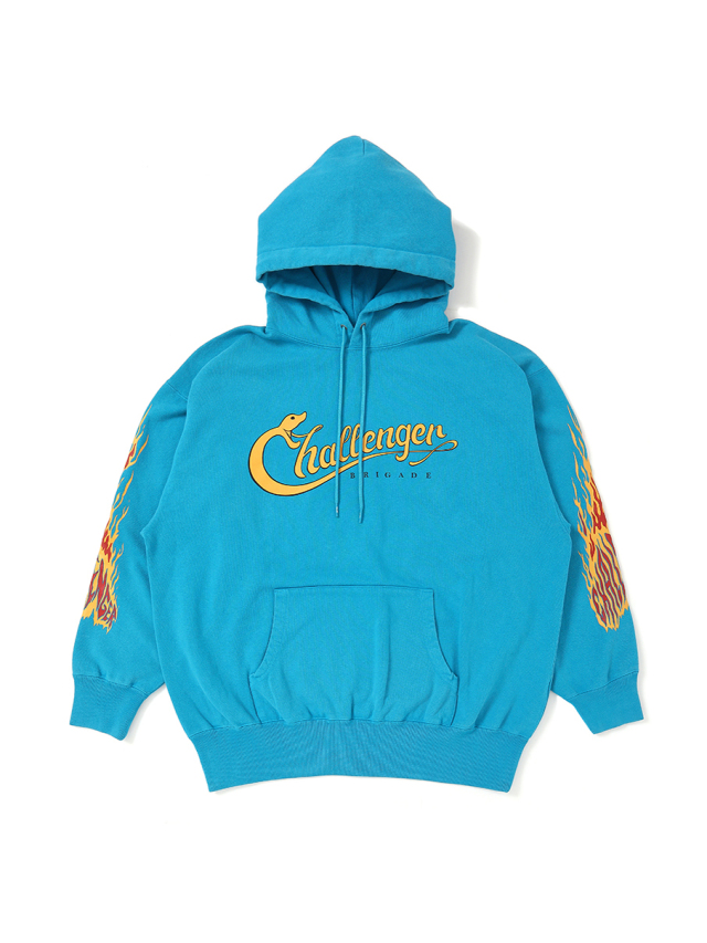 CHALLENGER「LOGO SPIDER HOODIE」プルオーバーパーカー