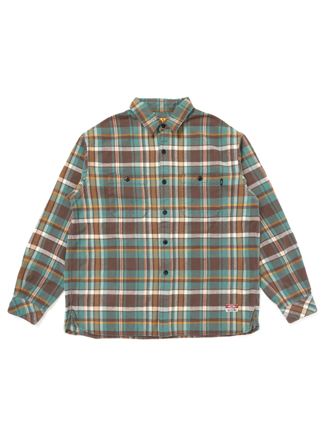 challenger 名作　チェックシャツ CHALLENGER / L/S CHECK WORK SHRIT -Blue-