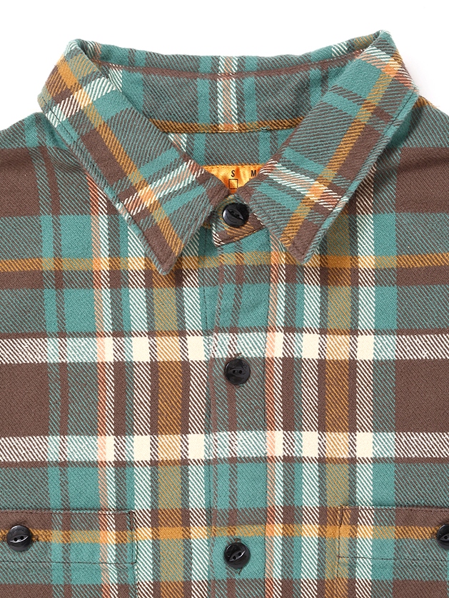 CHALLENGER チェックシャツ CHALLENGER [チャレンジャー] L/S BUFFALO CHECK SHIRT ロング