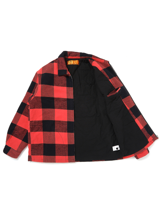 CHALLENGER 「LINING ZIP UP SHIRT」 ジップアップ チェック