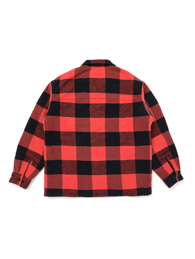 CHALLENGER 「LINING ZIP UP SHIRT」 ジップアップ チェックシャツ