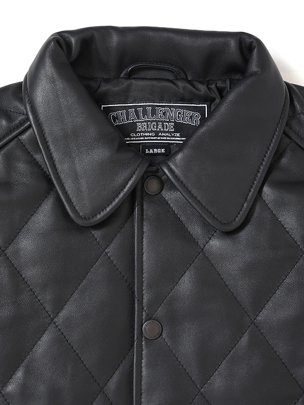 CHALLENGER 「QUILTING LEATHER JACKET」 レザーキルティングジャケット