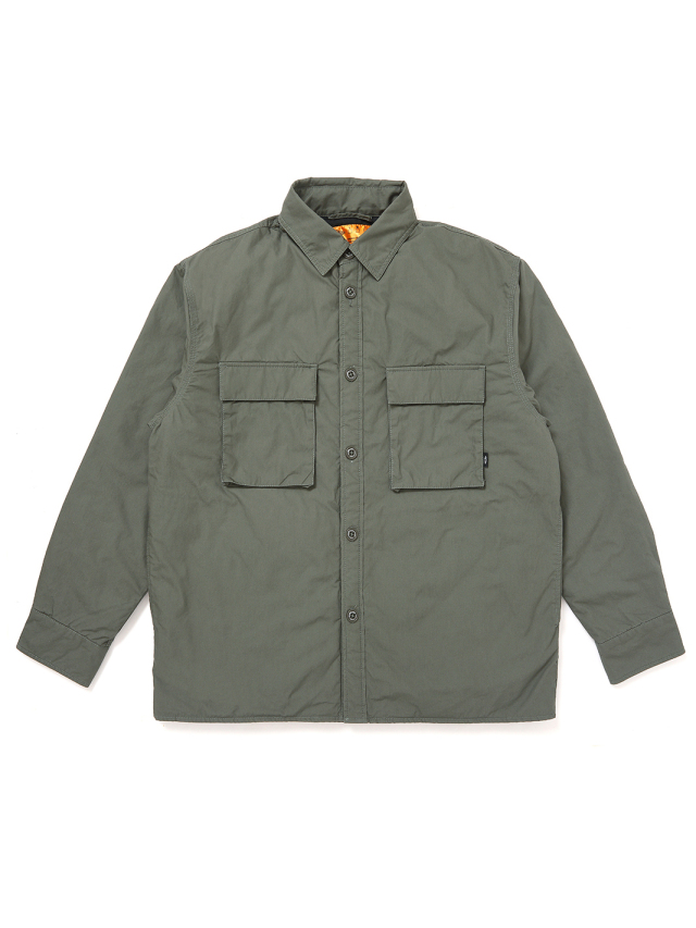 【レア】Stone  ミリタリーシャツジャケット　L CHALLENGER 「LINING MILITARY SHIRT」 ミリタリーシャツジャケット