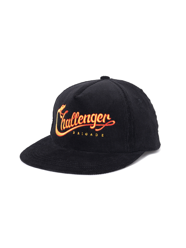 CHALLENGER 「SNAKING LOGO CAP」 スナップバックコーデュロイキャップ