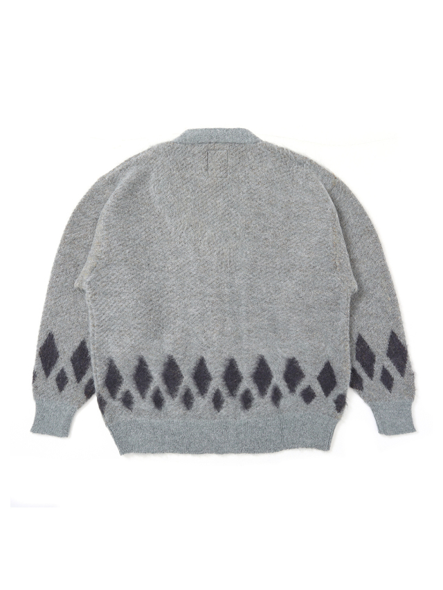 CHALLENGER 「NATIVE EAGLE CARDIGAN」 モヘアウールカーディガン