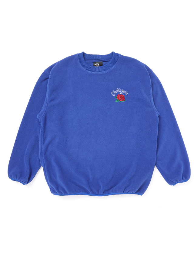 CHALLENGER 「ROSE C/N FLEECE」 クルーネックフリース