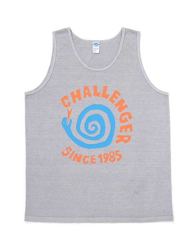 CHALLENGER 「PIGMENT SPIRAL SNAKE TANK」 ピグメントダイ タンクトップ
