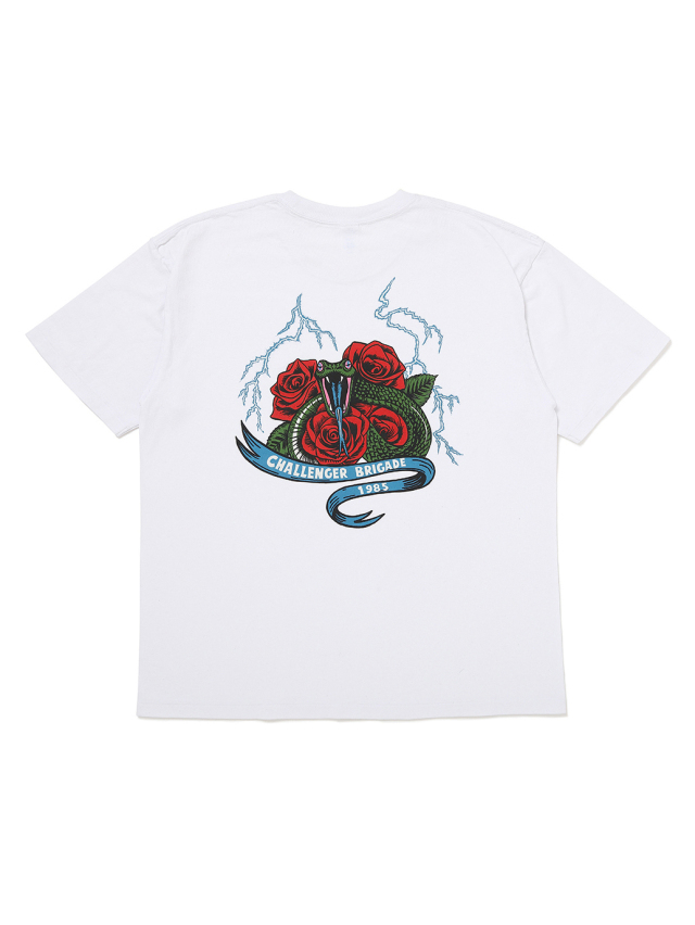CHALLENGER 「SNAKE TEE」 プリントティーシャツ