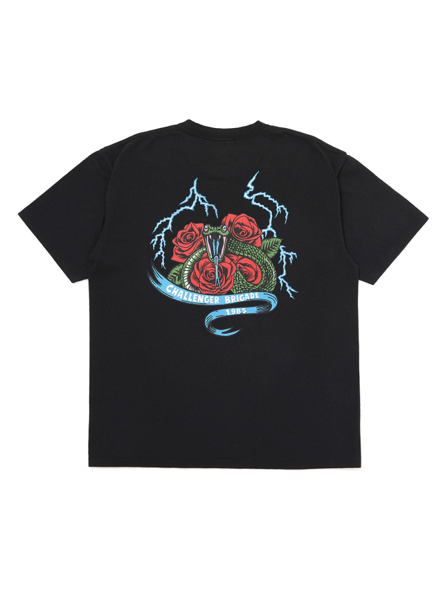 CHALLENGER 「SNAKE TEE」 プリントティーシャツ
