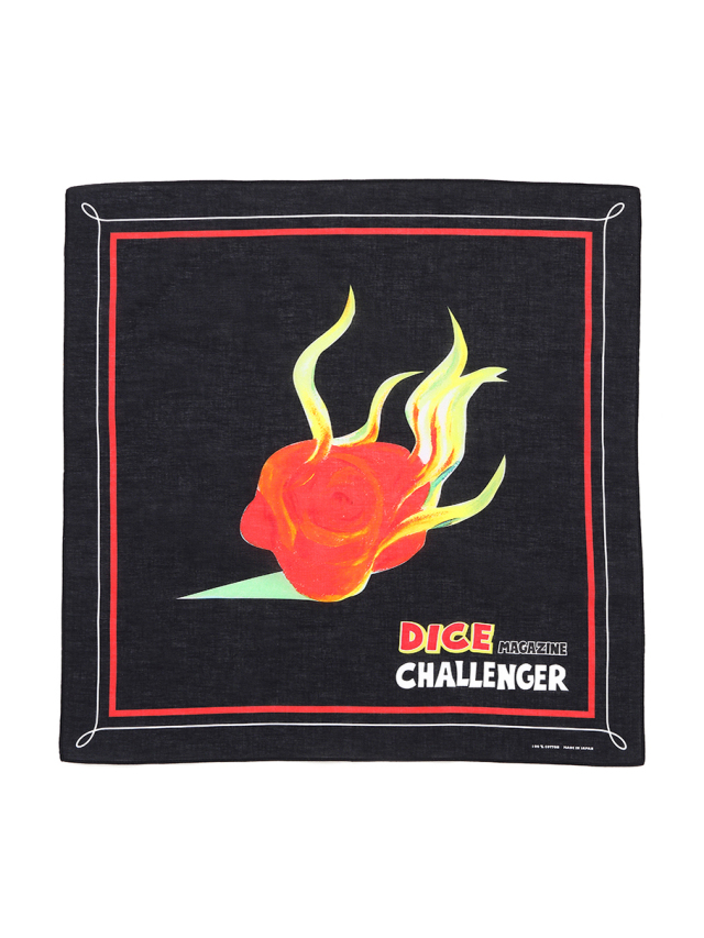バンダナセット CHALLENGER tokyo rough riders CHALLENGER 「DICE BANDANA」 バンダナ