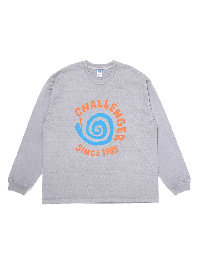 CHALLENGER 「L/S PIGMENT SPIRAL SNAKE TEE」 ピグメントダイ ロング