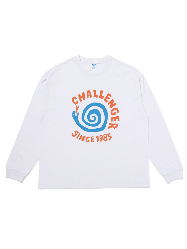 CHALLENGER 「L/S PIGMENT SPIRAL SNAKE TEE」 ピグメントダイ ロング