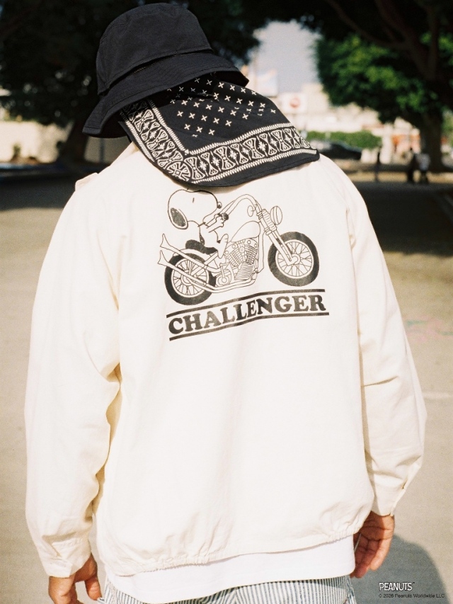 CHALLENGER 「SNOOPY SWING TOP」 スウィングトップ
