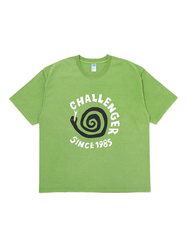 CHALLENGER 「PIGMENT SPIRAL SNAKE TEE」 ピグメントダイ ティーシャツ