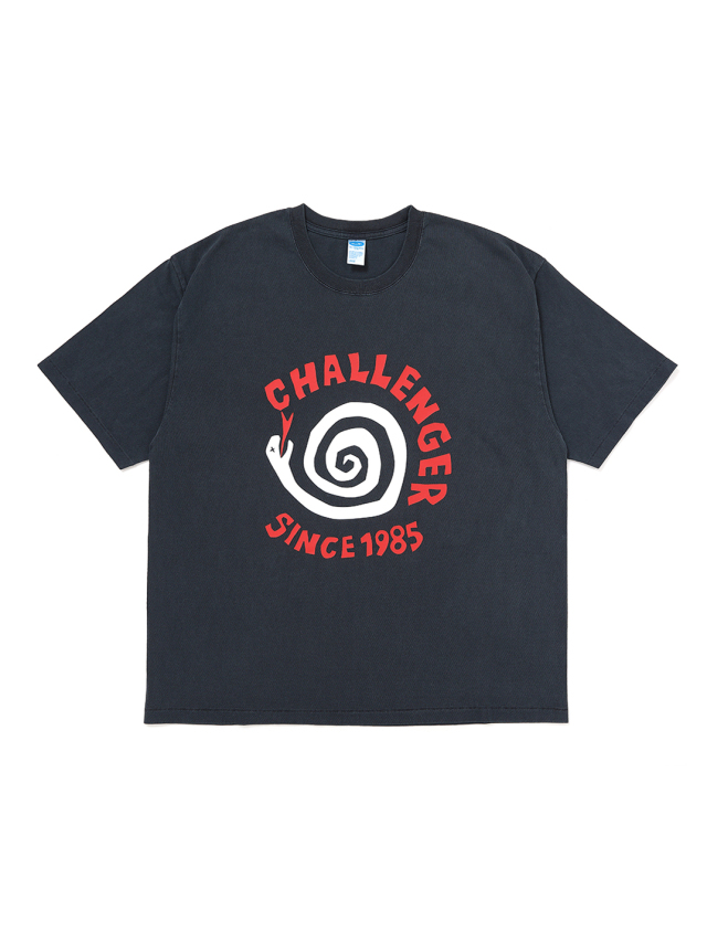 CHALLENGER 「PIGMENT SPIRAL SNAKE TEE」 ピグメントダイ ティーシャツ