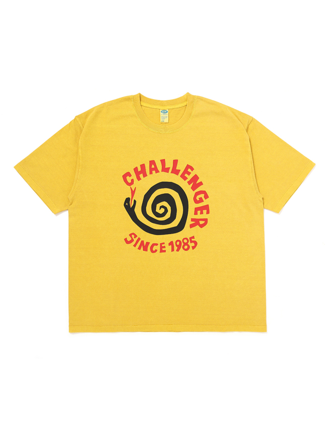 CHALLENGER 「PIGMENT SPIRAL SNAKE TEE」 ピグメントダイ ティーシャツ