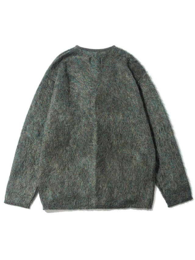 キムタク着 MASSES MOHAIR CARDIGAN Blue Mix S キムタク着 MASSES