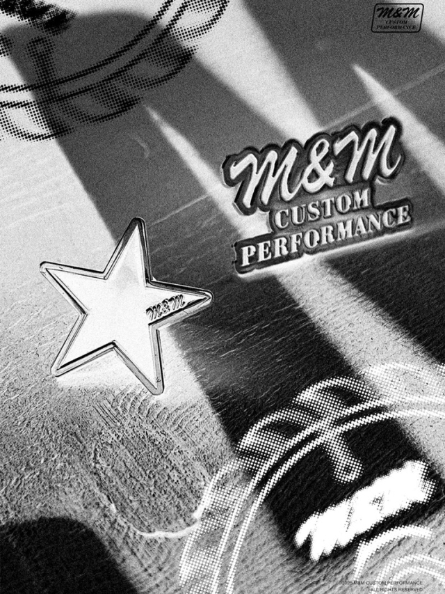 M&M CUSTOM PERFORMANCE 「PINS」 ピンズセット