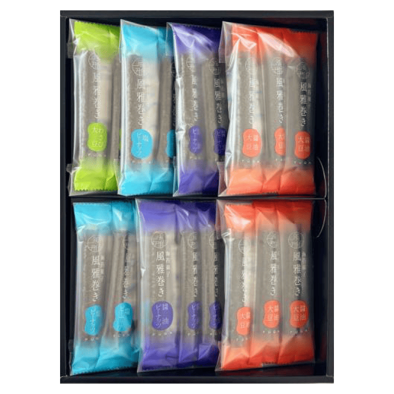 風雅巻き 海苔菓子 ギフト箱入り包装済 21本 FC-7(N)
