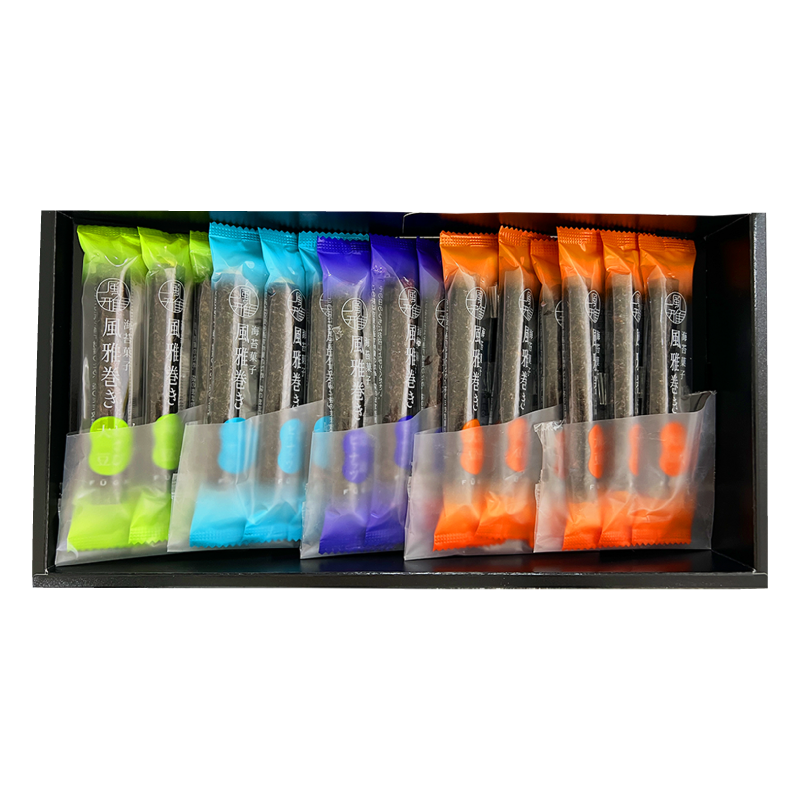 風雅巻き 海苔菓子 ギフト箱入り包装済 15本 FC-5(N)