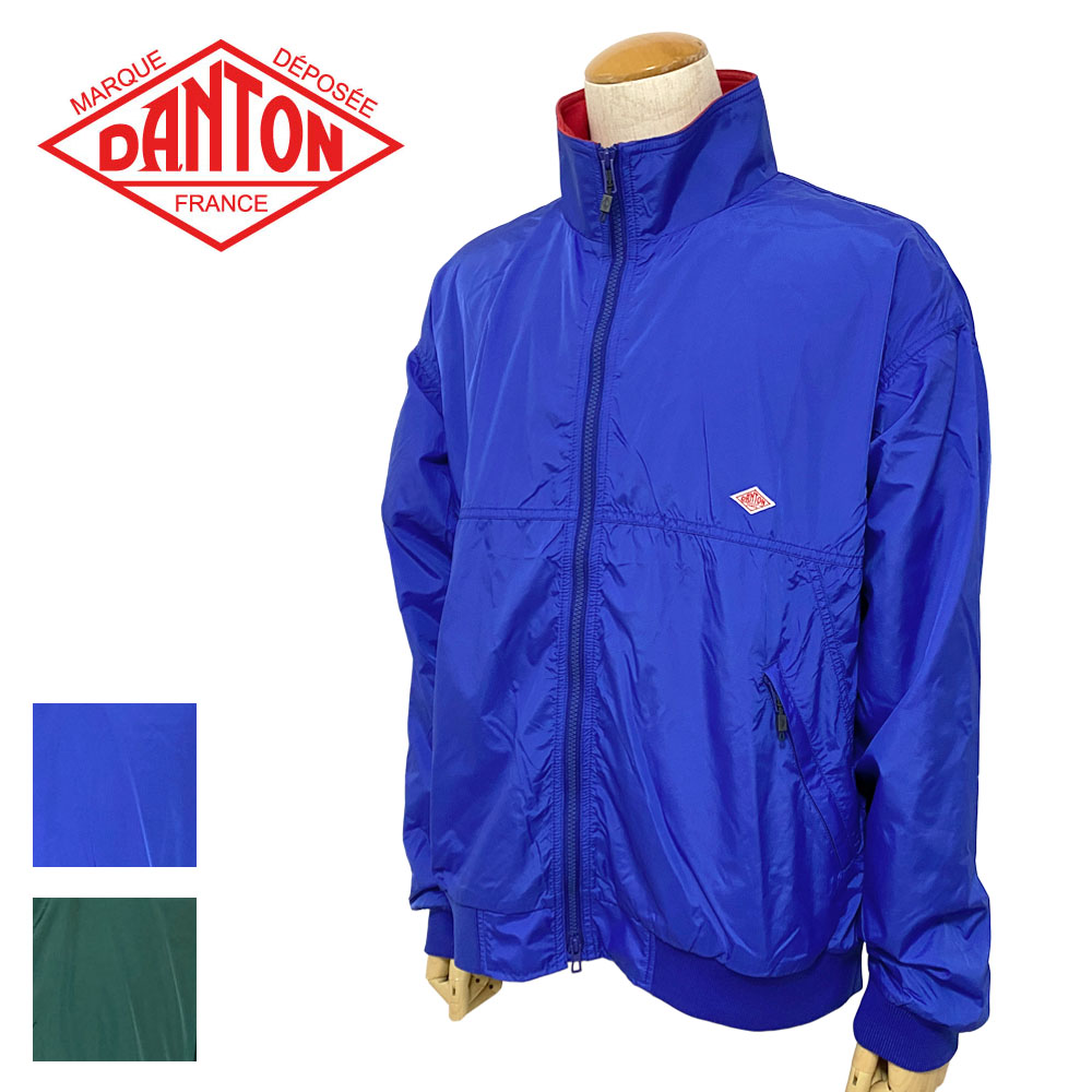 DANTON ナイロン フルジップ スタンドブルゾン Men's 【DT-A0134 TNT】