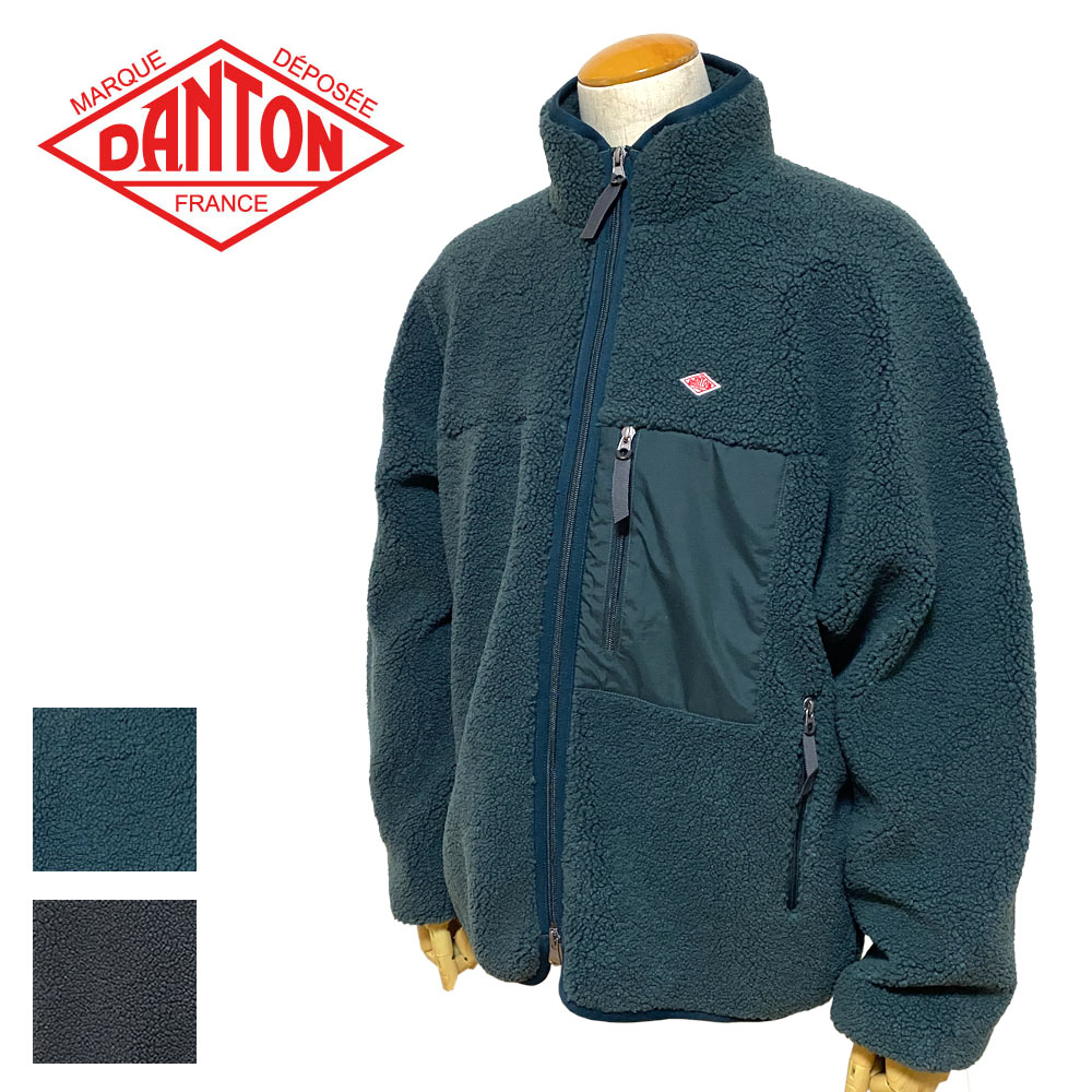 DANTON スタンドカラーボアジャケット Men's 【DT-A0195 LBA】