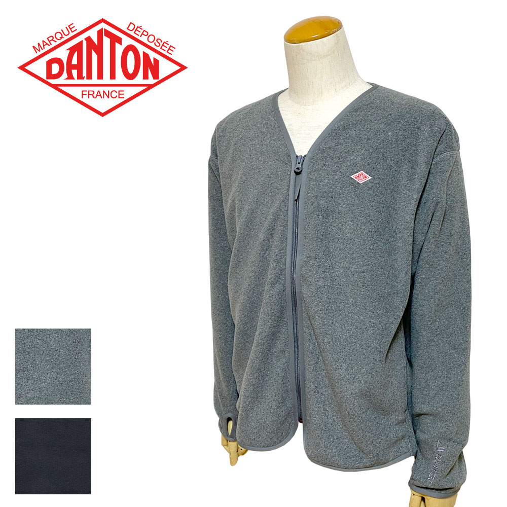 DANTON ポーラテックフリース Vネックジャケット Men's 【DT