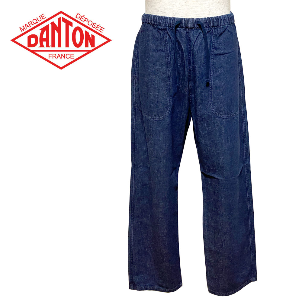 DANTON デニム イージーパンツ Men's 【DT-E0139 YMN】