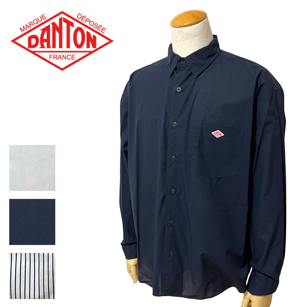 DANTON ワークシャツ メンズ DT-B0225 TCV