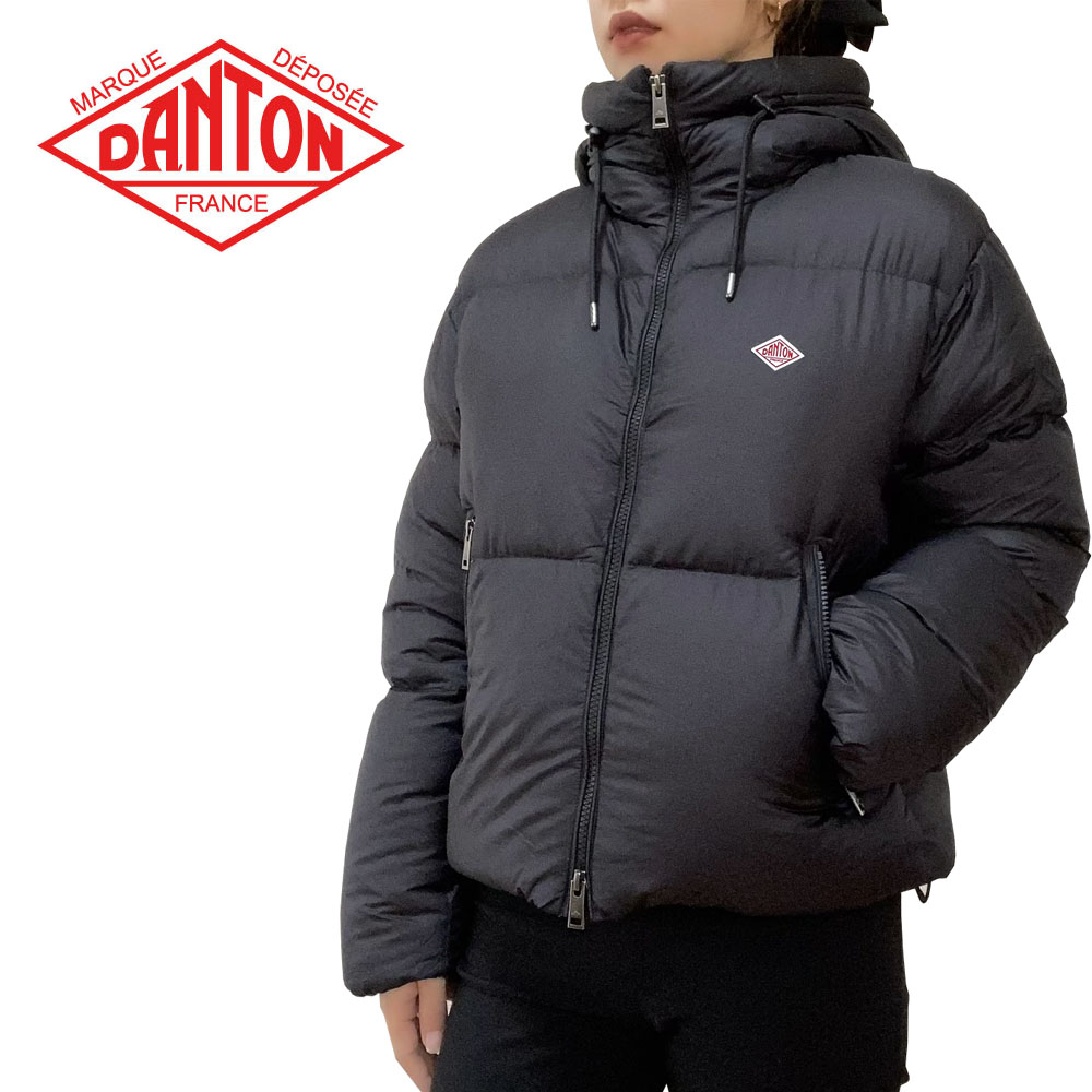 DANTON ダントン フーデッド ダウンジャケット レディース DT-A0533