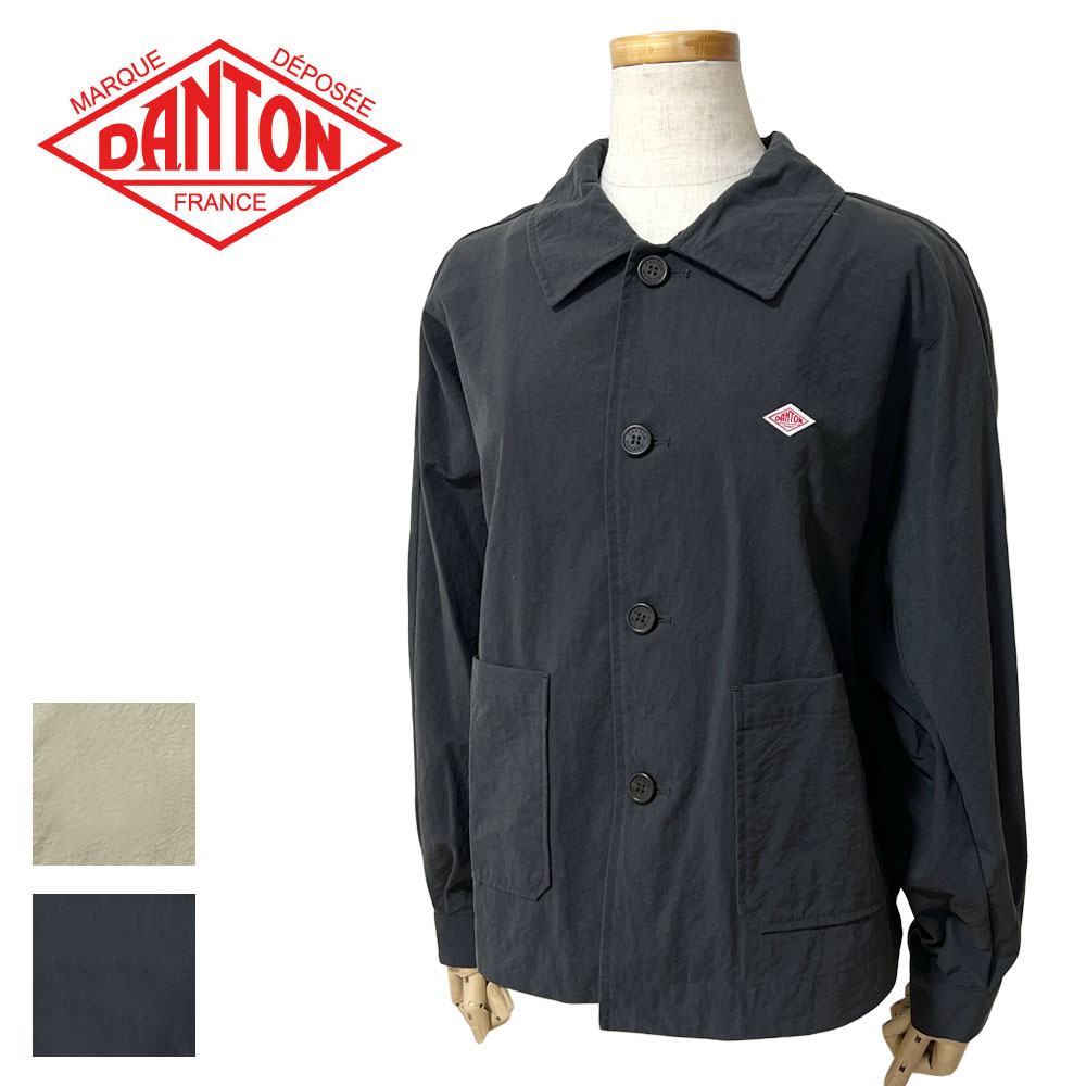 DANTON ダントン ナイロン ショートジャケット レディース DT-A0468 NOX