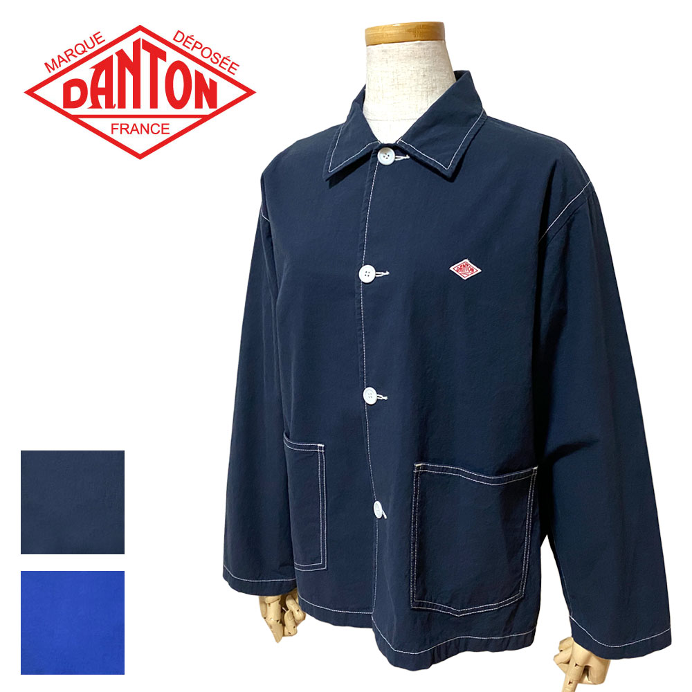 DANTON ダントン シャツ カバーオールジャケット レディース DT-B0353