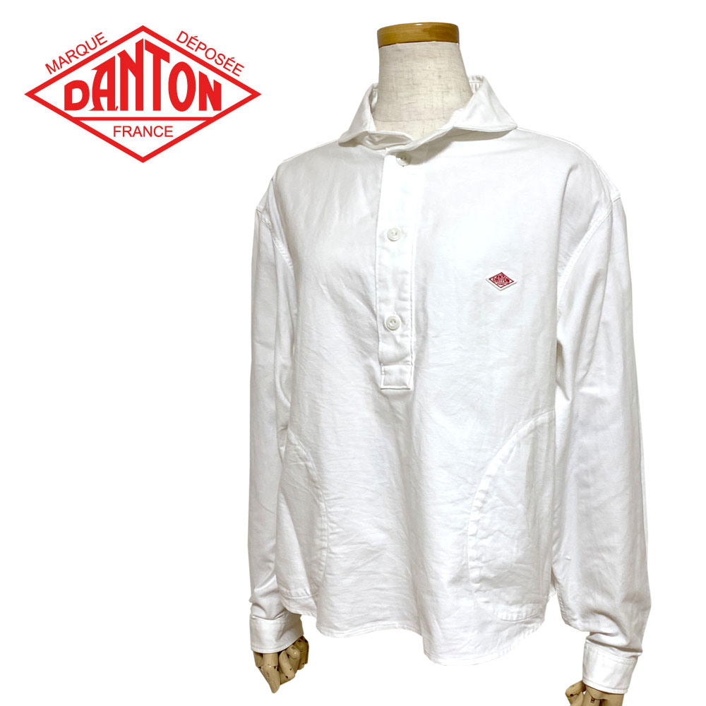 DANTON 丸衿 プルオーバー ワイドL/Sシャツ Lady's 【DT-B0174 SOX】