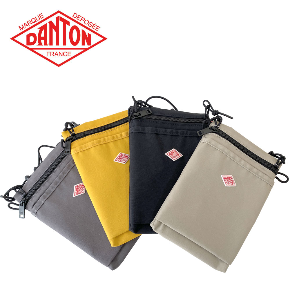 DANTON ダントン コットンキャンバス ショルダーポーチ SAINT-DOMINIQUE