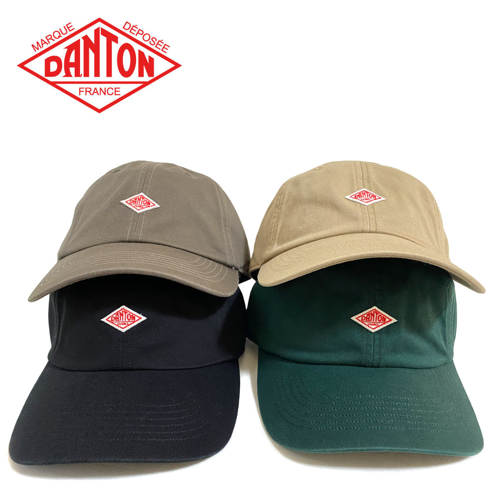 DANTON ダントン コットンツイル 6Pキャップ ユニセックス DT-H0227 TKC