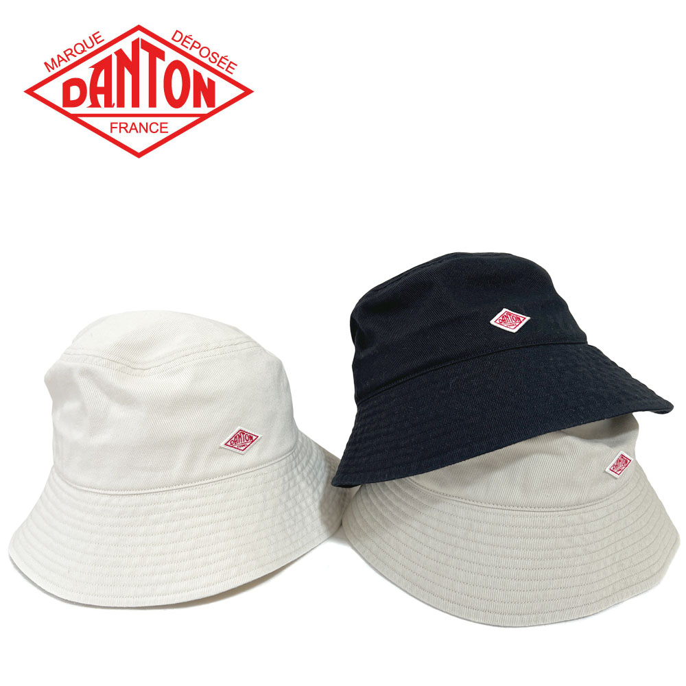 DANTON ダントン コットンツイル バケットハット ユニセックス DT-H0229 VAT