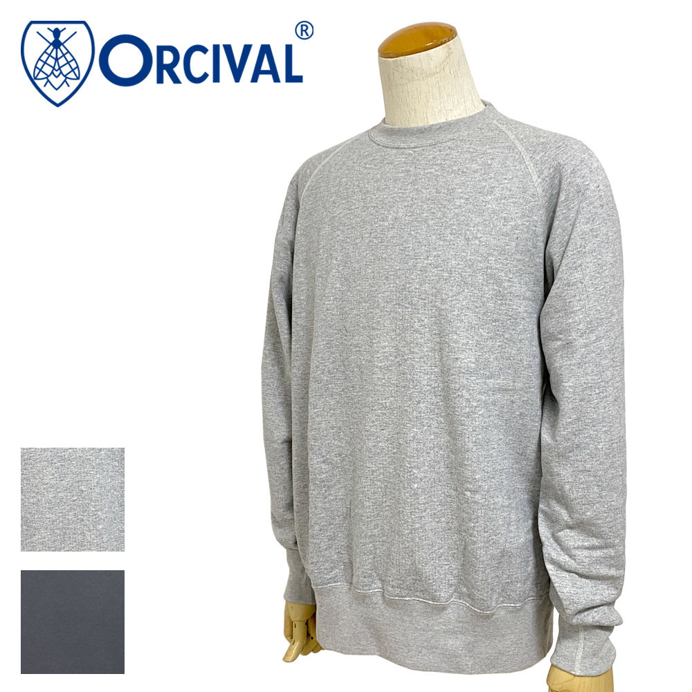 Orcival クルーネック プルオーバースウェット Men's 【OR-C0041 MAZ】