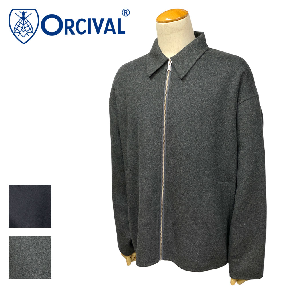 Orcival ウールリバー ジップジャケット Men's 【OR-A0419 REV】