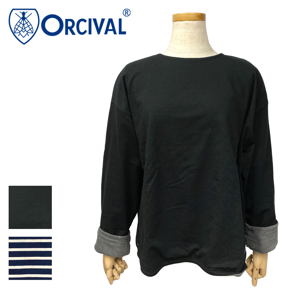 Orcival 裏フリース クルーネックプルオーバー Lady's 【OR-C0274 BDJ】