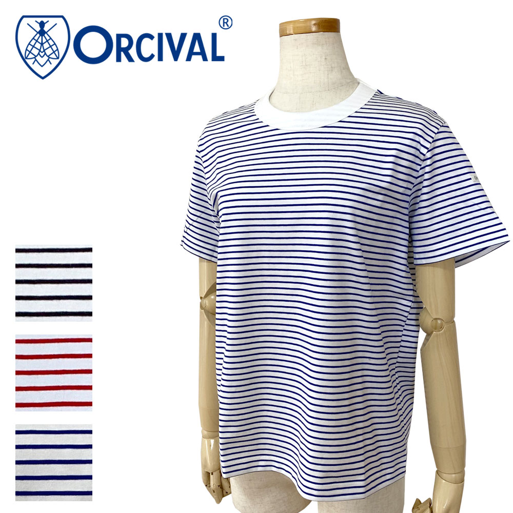 Orcival オーシバル ストレッチ クルーネック ショートスリーブ プルオーバー レディース OR-C0337 CCF