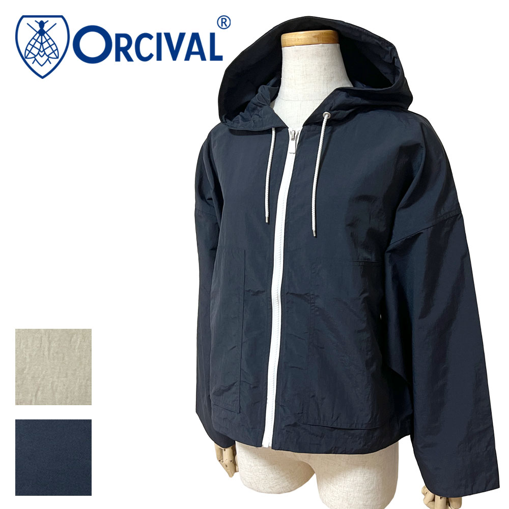 Orcival オーチバル フーデッドジップブルゾン レディース OR-A0503
