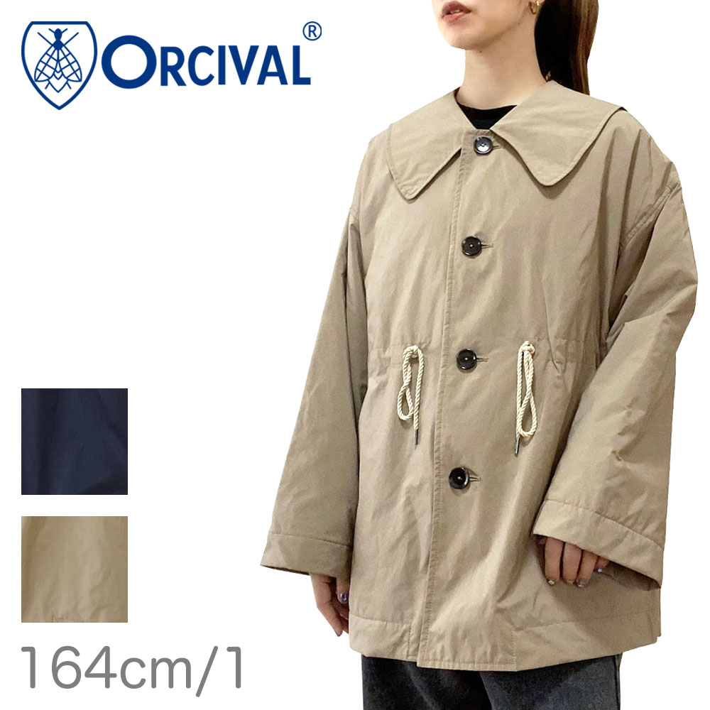 Orcival オーシバル 中綿 ビッグカラーブルゾン レディース OR-A0576
