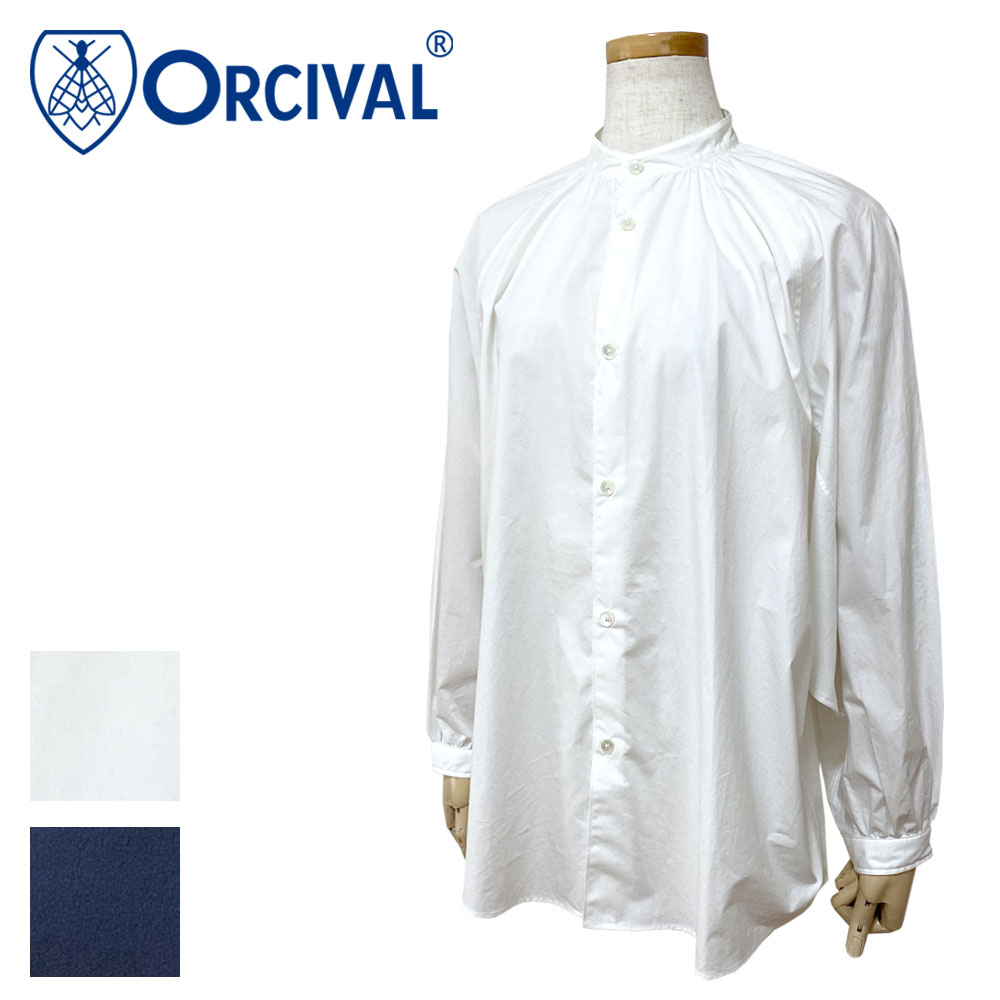 Orcival オーシバル タイプライター ラグランスリーブシャツ レディース OR-B0320 TYG