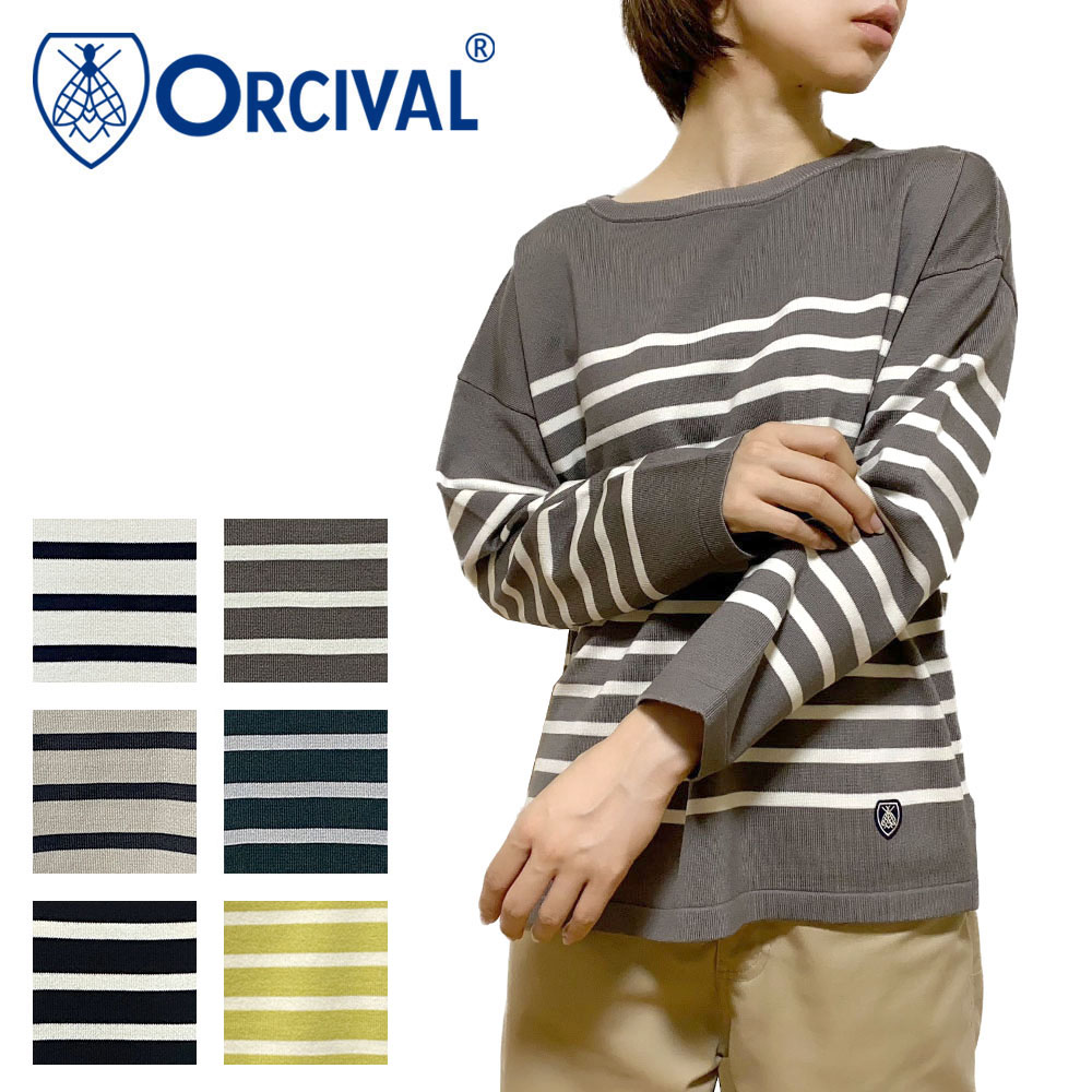Orcival ニットクルーネックプルオーバー Lady's 【OR-D0009 CRA】