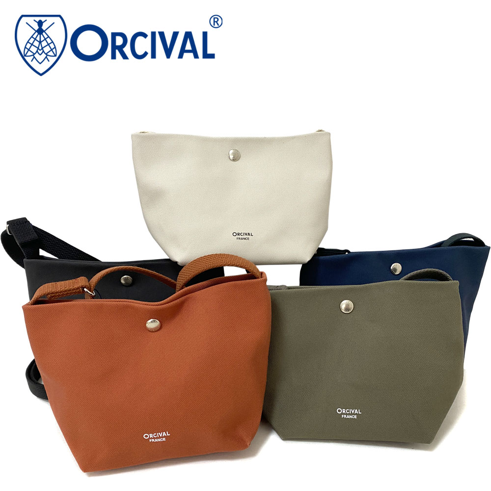 Orcival ライトキャンバス ショルダーポーチ 小 【OR-H0075 LCV】