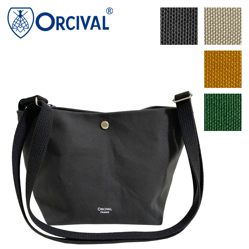Orcival ライトキャンバス ショルダーポーチ Mサイズ 【OR-H0074 LCV】