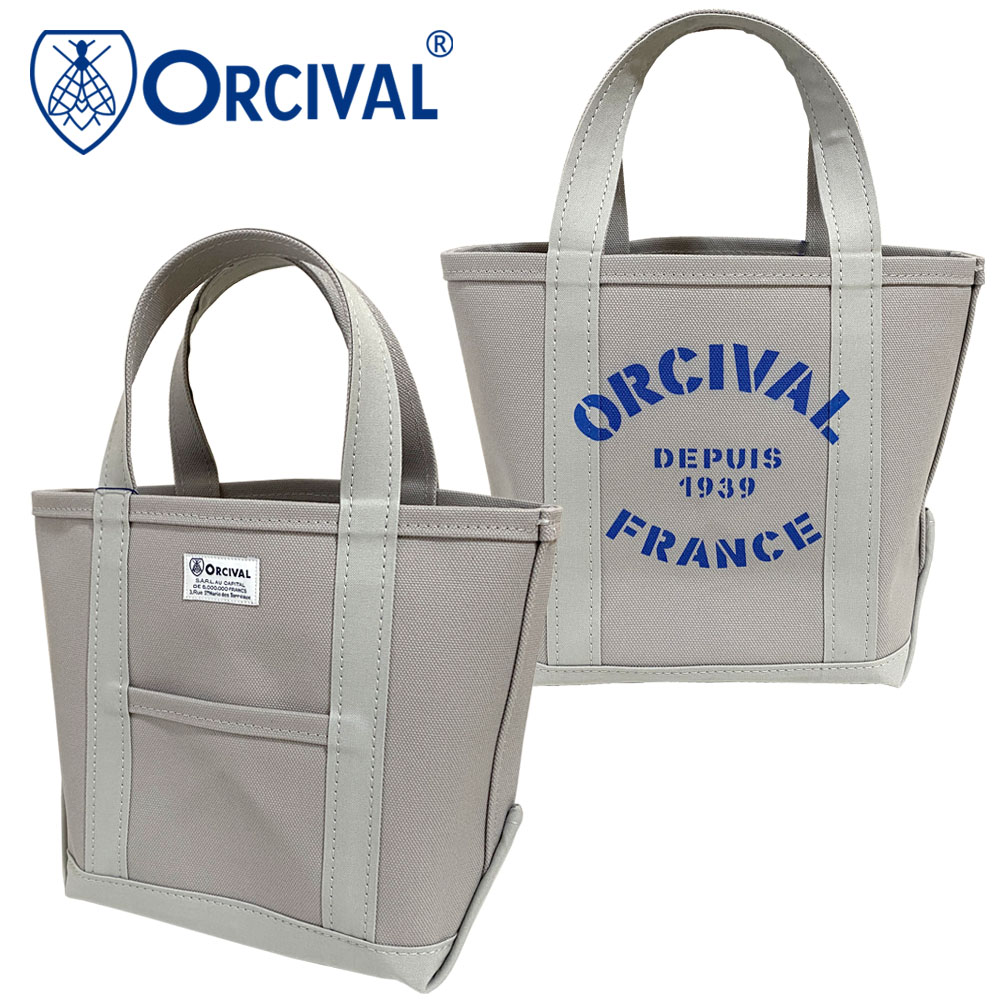 Orcival オーシバル プリント キャンバストートバッグ 小 ユニセックス OR-H0361 KWC