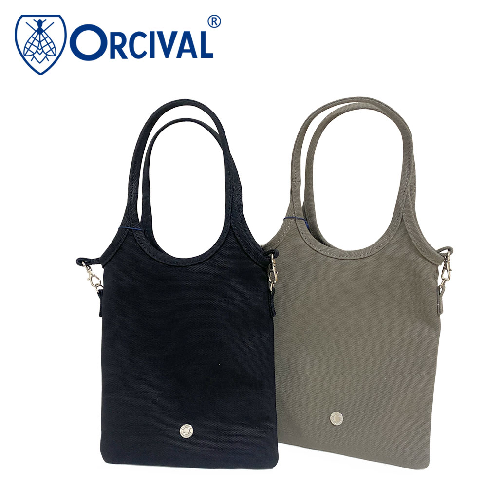 Orcival オーシバル コットンキャンバス 2WAYバッグ ユニセックス OR-H0387 LCS